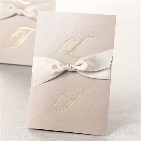 Simple And Classy Initials Ii B Wedding Invitations Classy Wedding