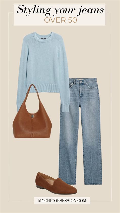 A Fashion Guide How To Wear Jeans Over 50 My Chic Obsession