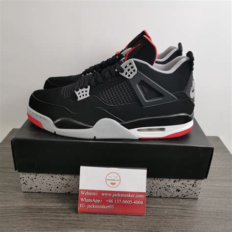 US$ 140.00 - Air Jordan 4 Bred 308497-060 - www.chenkickz.com