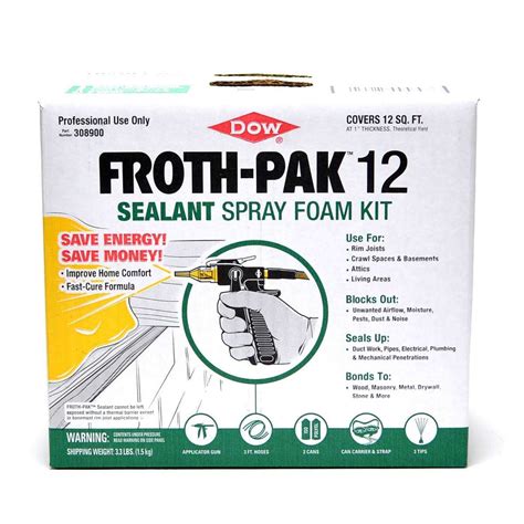 Froth Pak Foam Sealant Kitcream3 Lb 12030014 Tools And Hardwares