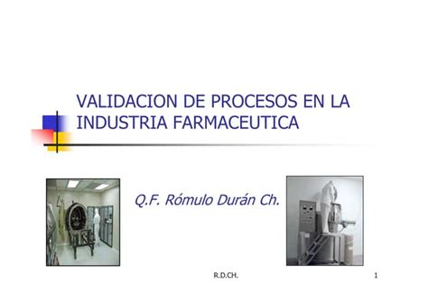 Validacion De Procesos En La Industria Farmaceutica 071649 Pdf