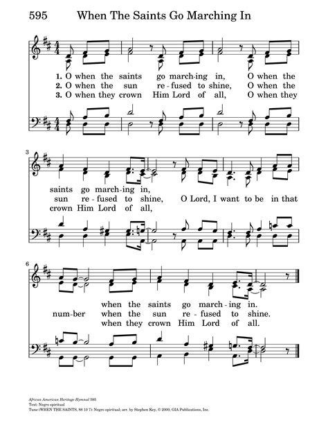 When The Saints Go Marching In | Hymnary.org