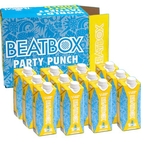 Beatbox Tropical Punch Alcohol Buy Beatbox Alcohol Beverages — Rare