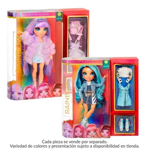 Mu Eca Rainbow High Core Doll Varios Colores Pieza Walmart