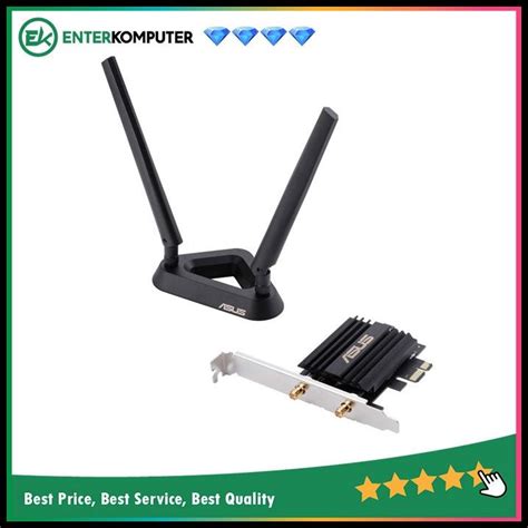 Jual Asus Ax Dual Band Pci E Wifi Adapter Pce Ax Bt Shopee