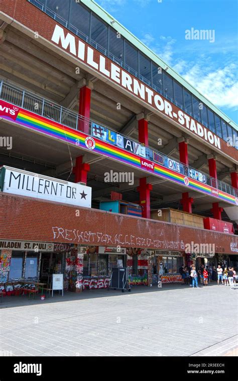 Hamburg Millerntor Stadium Fc St Pauli Germany Stock Photo Alamy