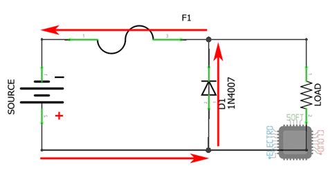 Circuito De Protecci N De Polaridad Inversa Para Sistemas De Voltaje