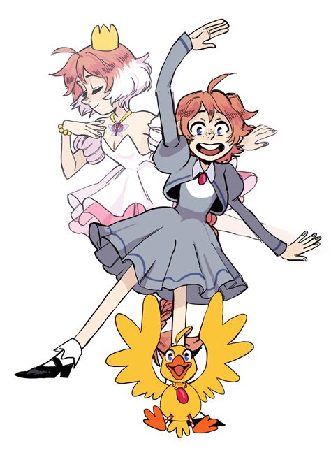 ᕕ ᐛ ᕗ Princess Tutu Ahiru and Duck form Princess tutu anime