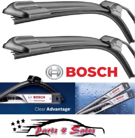 BOSCH CLEAR ADVANTAGE Wiper Blade Front Left Right 26 20 Set Of 2