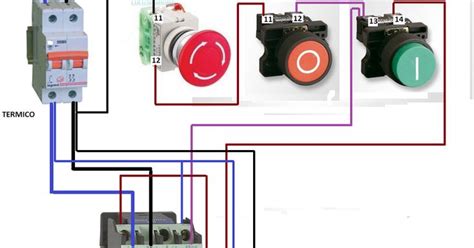 Diagrama De Arranque Y Paro De Un Motor Monofasico Coparoman