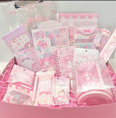 My Melody Mystery Box Sanrio Mystery Set Kawaii Mystery Boxcute Sanrio