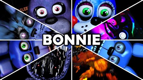 Evolution Of Bonnie In Fnaf 2014 2019 Youtube