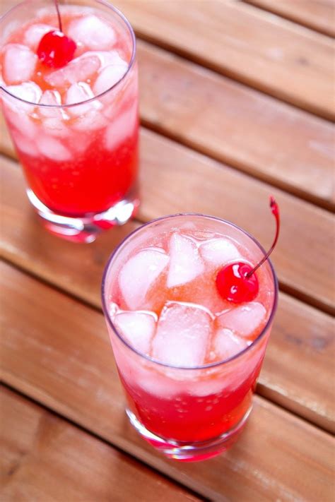 Shirley Temple Mocktail Recipe Baking Beauty