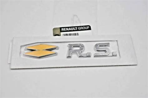 LOGO EMBLEM RENAULT Megane Sport RS IV Clio 4 RS Original Badge