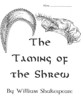 The Taming of the Shrew Characters Chart and Signs | TPT