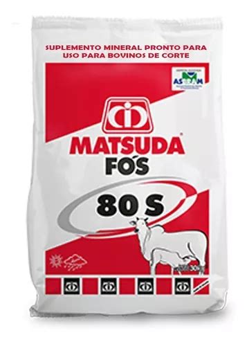 Sal Mineral Para Bovinos De Corte Cria Fós 80 s Matsuda Parcelamento