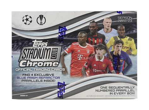 2022 23 Topps Stadium Club Chrome UEFA Club Competitions Soccer Giant