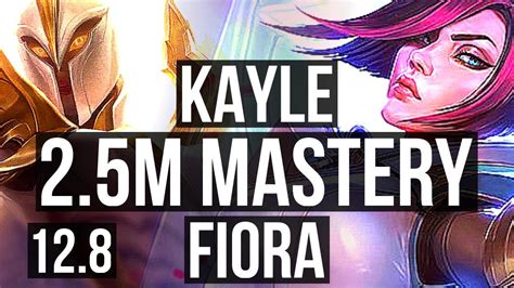 Kayle Vs Fiora Top 816 25m Mastery 6 Solo Kills Godlike 400