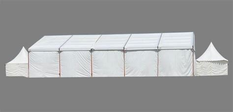 White 6000 Seater German Hanger Tent On Rent Mumbai For Outdoor At