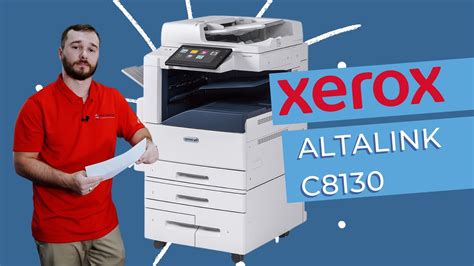 Quick Printer Overviews Xerox® Altalink C8130 Youtube