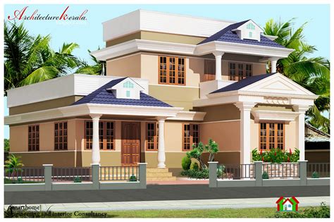 Simple House Kerala Style Kerala Traditional Sq Ft India 2808 Houses