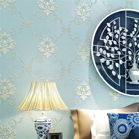 Beibehang Jane European Style 3d Stereoscopic Precision Non Woven Wallpaper Simple European