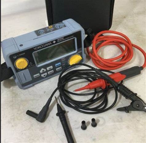 Original Yokogawa My Digital Insulation Tester To V To