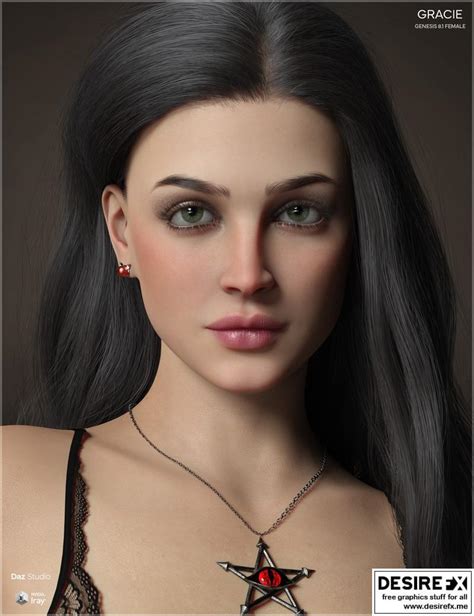 Desire FX 3d Models CGI Gracie For Genesis 8 1 Femal