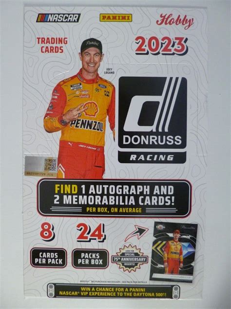 2023 Panini Donruss Optic Racing Complete Your Set Updated 728