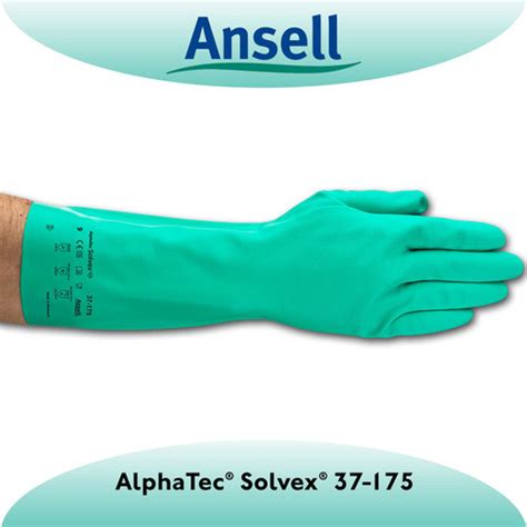 Jual Sarung Tangan Ansell AlphaTec Solvex 37 175 Chemical Protection