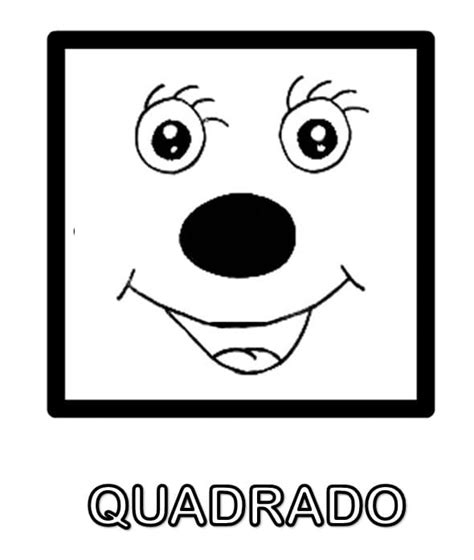 Desenhos De Quadrado Para Colorir Pintar E Imprimir ColorirOnline