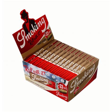 Smoking Thinnest Brown King Size Tips Wafer Thin And Unbleached