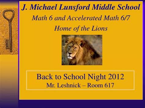 PPT - J. Michael Lunsford Middle School Math 6 and Accelerated Math 6/7 ...