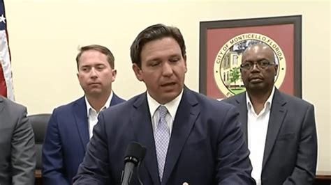 Redistricting Panels To Consider Desantis Plan