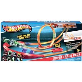 Hot Wheels Pista Super Creazione Pezzi Intercambiabili Con Accessori