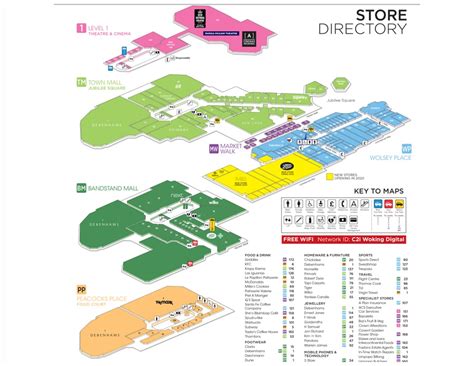 Woking Shopping Centre - 91 stores (shopping centre in Woking, South East) | UK Malls Online