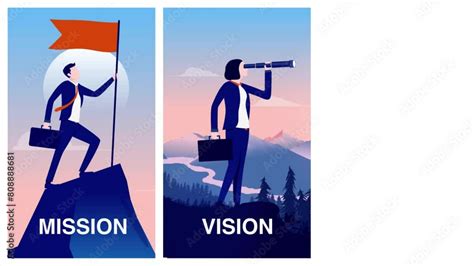 Mission Vision And Values Animation Business Core Values Animated In