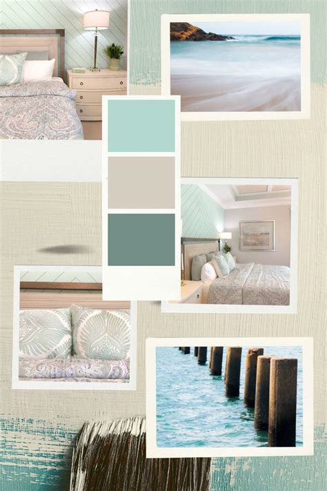 Seafoam Green Airy Bedroom Design Mood Board Beach Color Scheme Seafoam Green Is One Of My