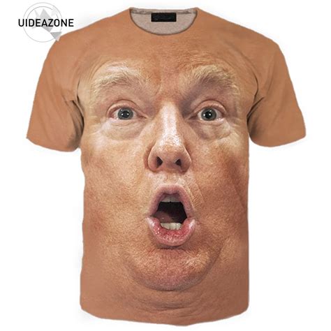 2018 Newest Hot Trump 3D Slim Fit Brand Clothing Casual Streetwear Mens