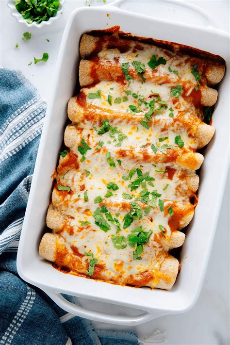 Veggie Black Bean Enchiladas Cookie And Kate