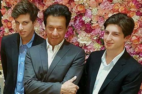 Imran Khan Sons Sulaiman And Qasim