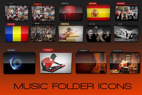 Music Artist Folder Icons Images Music Folder Icon Music Folder