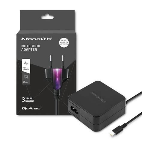 Zasilacz Sieciowy Qoltec 65W USB C PD Qoltec Sklep EMPIK