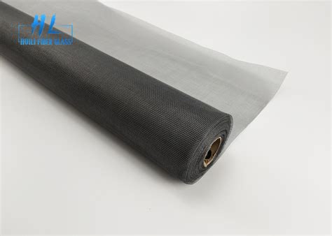 Heat Resistance Fiberglass Window Screen Mesh Anti Fly With Grey Color