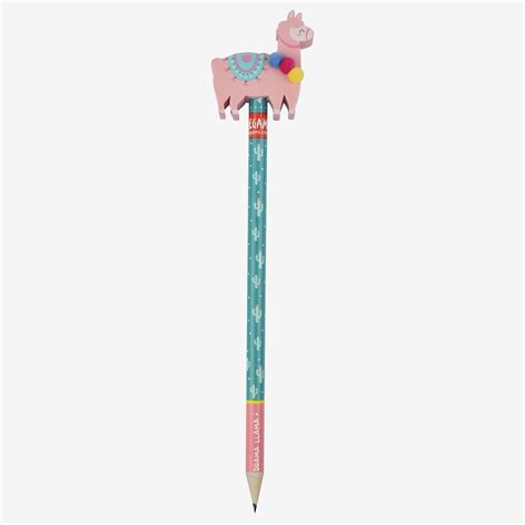 Buy Legami No Drama Llama Pencil Assorted Colours At Mighty Ape Nz