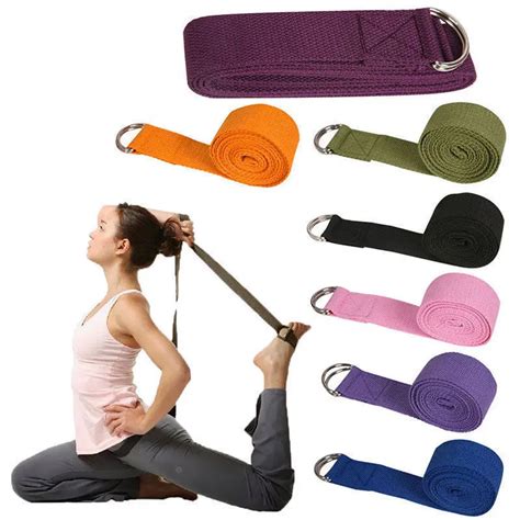 Cm Sport Yoga Stretch Strap Belt Gym Waist Leg Fitness Adjustable