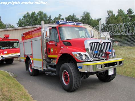 Fire Truck International 7400 4x4 Maxxforce Des Fire Department Der Us