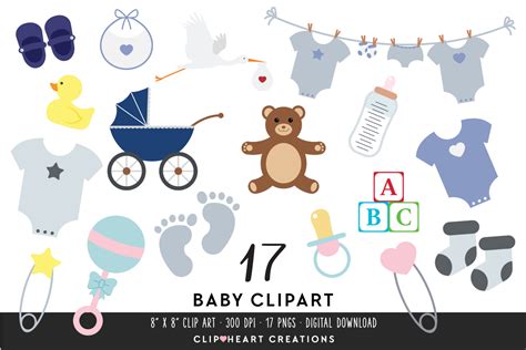 Baby Clipart Graphic By Clipheartcreations · Creative Fabrica