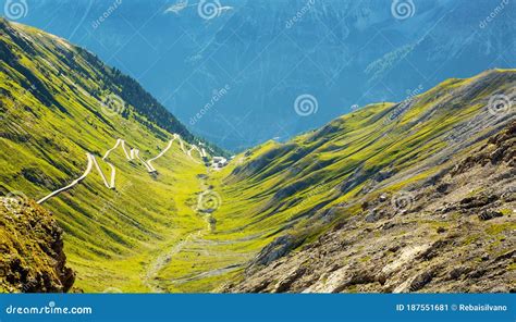 Stelvio National Park It Trafoi Valley Stock Image Image Of