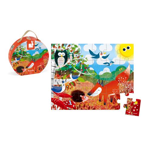 Hat Boxed Puzzle Forest 24 pieces